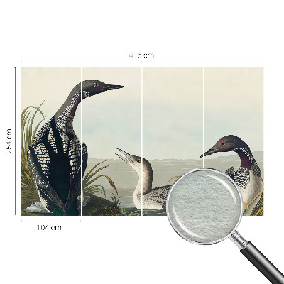 Fototapete fürs Schlafzimmer Vögel über dem Wasser