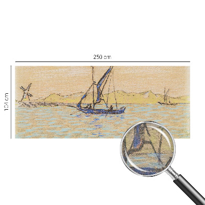 Vlies-Fototapete fürs Schlafzimmer mit dem Motiv „Meer des Friedens“