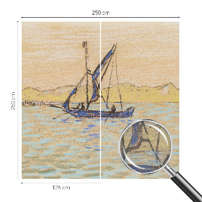 Vlies-Fototapete fürs Schlafzimmer mit dem Motiv „Meer des Friedens“