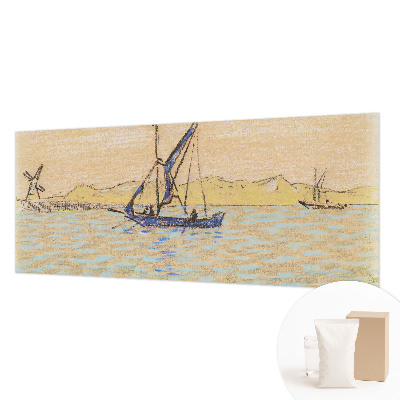 Vlies-Fototapete fürs Schlafzimmer mit dem Motiv „Meer des Friedens“