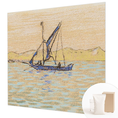 Vlies-Fototapete fürs Schlafzimmer mit dem Motiv „Meer des Friedens“