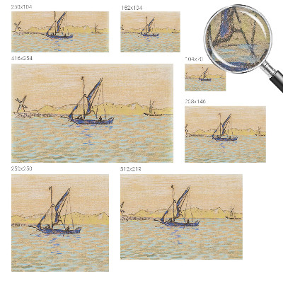 Vlies-Fototapete fürs Schlafzimmer Meer des Friedens