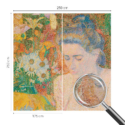 Fototapete aus Vlies Blumenporträt