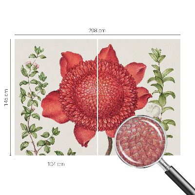 Vlies-Fototapete fürs Kinderzimmer Florale Eleganz