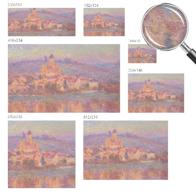 Vlies-Fototapete fürs Wohnzimmer Eine charmante Stadt