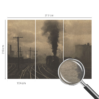 Vliestapete fürs Schlafzimmer Industrielandschaft