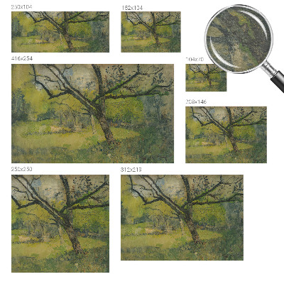 Bedruckte Vlies-Fototapete Grüne Landschaft