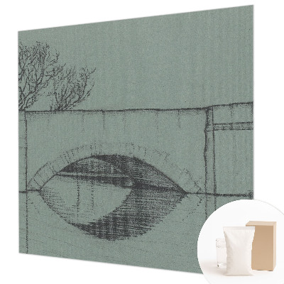 Motivtapete Bogenbrücke