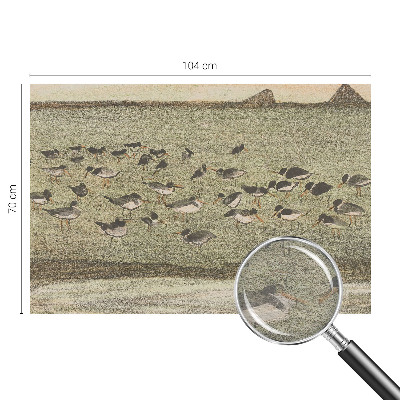 Moderne Vlies-Fototapete mit dem Motiv „Vogelfrieden“