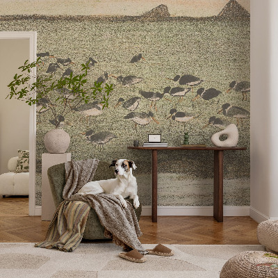 Moderne Vlies-Fototapete Vogelfrieden