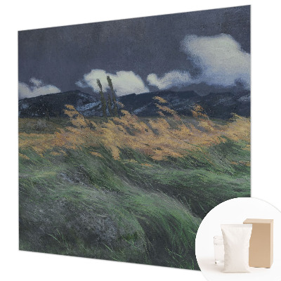 Bildtapete Verwehtes Gras