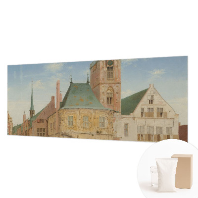 Wand-Fototapete mit Motiv des historischen Rathauses