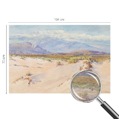Fototapete nach Maß mit einer Wüstenlandschaft