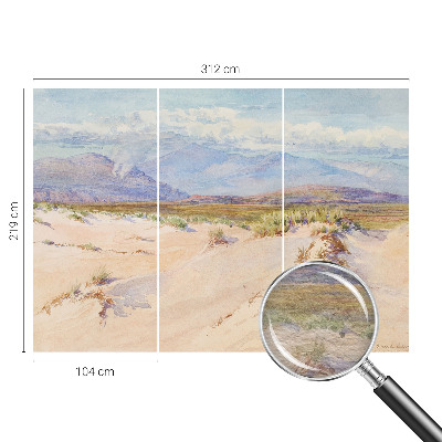 Fototapete nach Maß mit einer Wüstenlandschaft