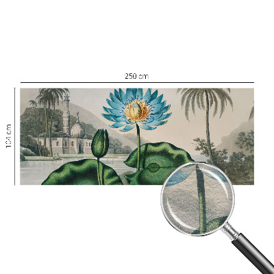 Dekorative Wand-Fototapete mit Motiv einer exotischen Landschaft