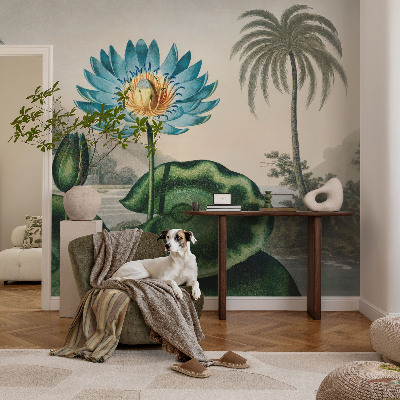 Dekorative Wand-Fototapete Exotische Landschaft