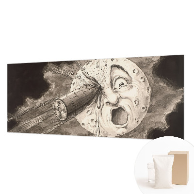 Wandtapete mit Motiv „Kosmische Kollision“