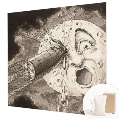 Wandtapete Kosmische Kollision