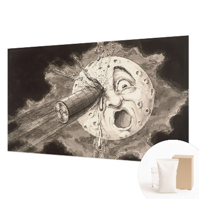 Wandtapete mit Motiv „Kosmische Kollision“