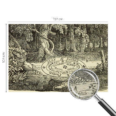 Vlies-Fototapete Magischer Kreis