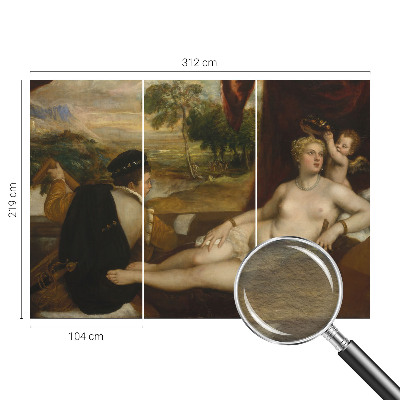 Fototapete fürs Wohnzimmer mit einer entspannenden Szene