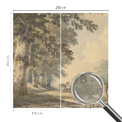 Fototapete fürs Schlafzimmer Waldfrieden