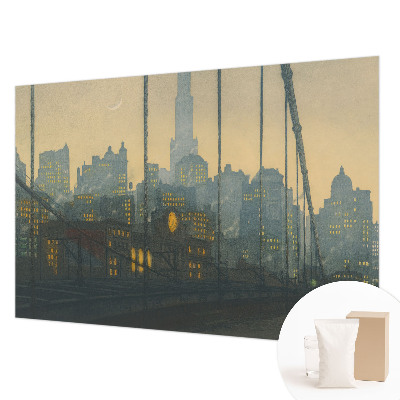 Vliestapete fürs Wohnzimmer Abendpanorama