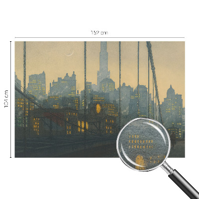 Vliestapete fürs Wohnzimmer Abendpanorama