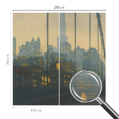 Vliestapete fürs Wohnzimmer Abendpanorama