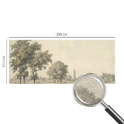 Fototapete mit Motiv eines ruhigen Parks