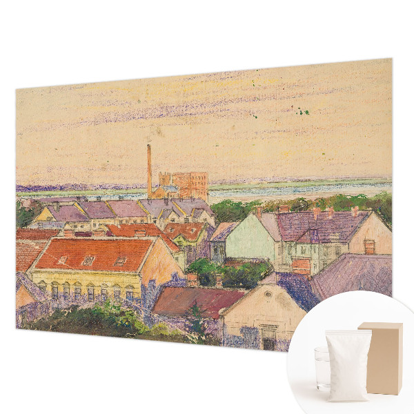 Vlies-Fototapete nach Maß Stadtdächer