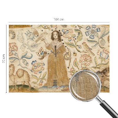 Vlies-Fototapete fürs Wohnzimmer Farbenfrohe Natur