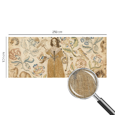 Vlies-Fototapete fürs Wohnzimmer Farbenfrohe Natur