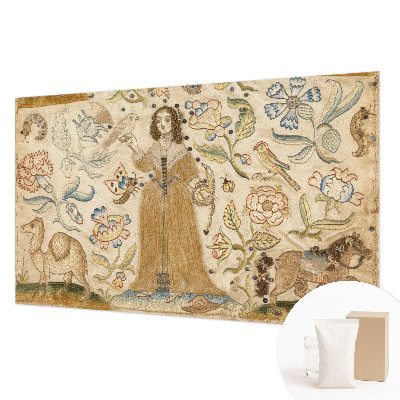 Vlies-Fototapete fürs Wohnzimmer Farbenfrohe Natur