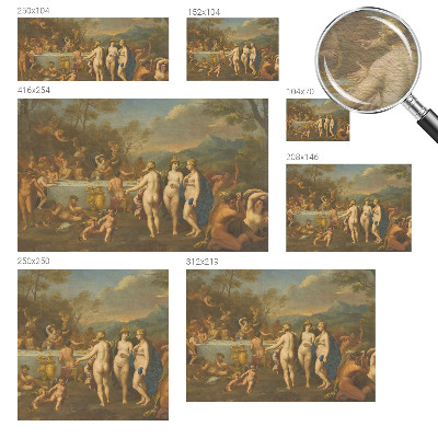 Vlies-Fototapete fürs Kinderzimmer Antikes Festmahl