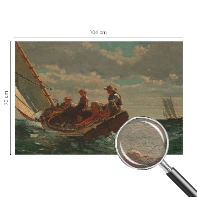 Moderne Vlies-Fototapete mit Seeexpedition-Motiv