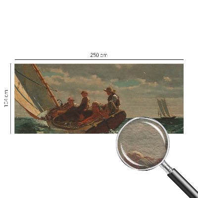 Moderne Vlies-Fototapete mit Seeexpedition-Motiv