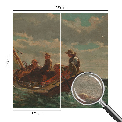 Moderne Vlies-Fototapete mit Seeexpedition-Motiv