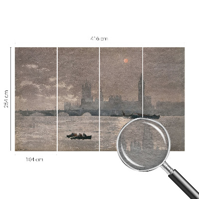 Motivtapete Nachtpanorama