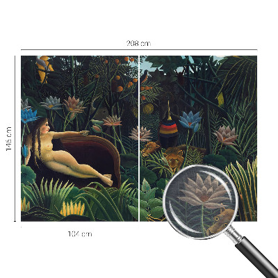 Vlies-Fototapete mit exotischem Dschungelmotiv