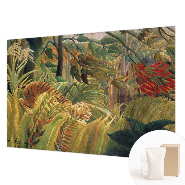 Fototapete fürs Schlafzimmer mit exotischem Tiger-Motiv