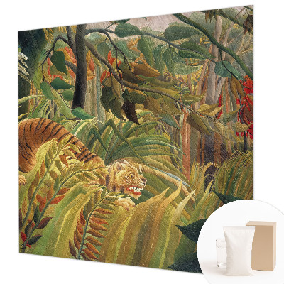 Fototapete fürs Schlafzimmer mit exotischem Tiger-Motiv