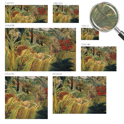 Fototapete fürs Schlafzimmer Exotischer Tiger