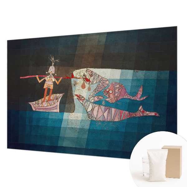 Motivtapete aus Vlies Fischerjäger