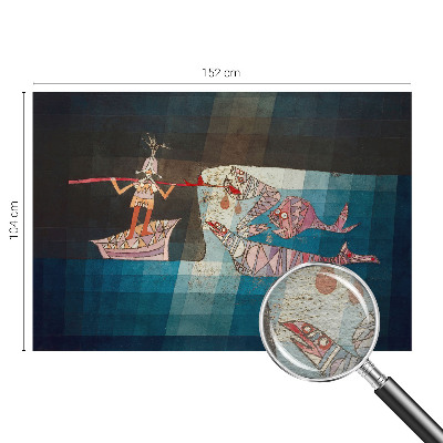 Motivtapete aus Vlies Fischerjäger