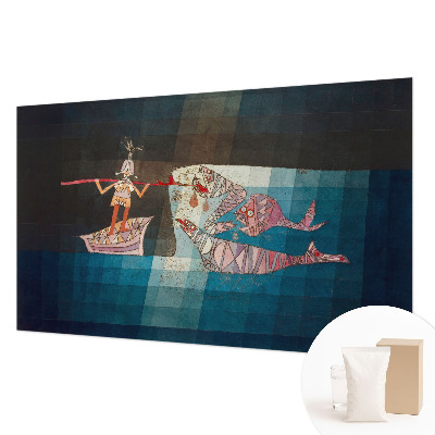 Motivtapete aus Vlies Fischerjäger