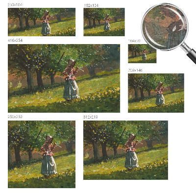 Vlies-Fototapete fürs Schlafzimmer Herbstnachmittag