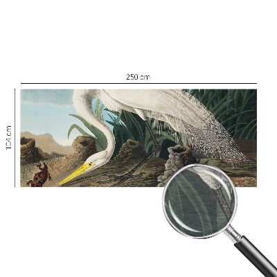 Bedruckte Vlies-Fototapete Majestätischer Reiher