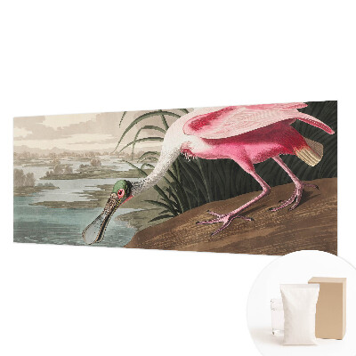 Moderne Vlies-Fototapete mit einem exotischen Vogel als Motiv