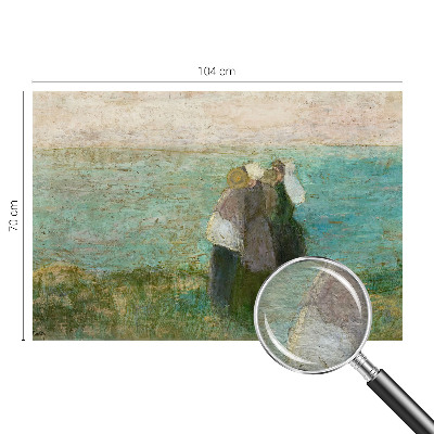 Bildtapete mit Motiv einer Spiegelung am Meer